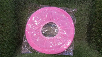 Bathroom Soft Thicker Warmer Stretchable Washable Cloth Toilet Seat Cover (1pc) - Goyaldeal.com