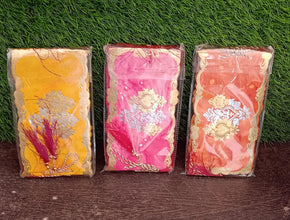 Wedding Gift Envelopes pack of 5 pcs Money Cash Gift Cover Shagun Birthday Marriage, Baby Shower, Anniversary, Money Envelope Lifafa Envelope Multicolor Premium Envelope (5 Pcs Set) - Goyaldeal.com