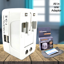 All-in-One Universal Worldwide Travelling AC Adaptor Plug (AU / UK / US / EU) International Power Charger Electric USB Power Plug Socket Adapter Converter (1 Pc) - Goyaldeal.com