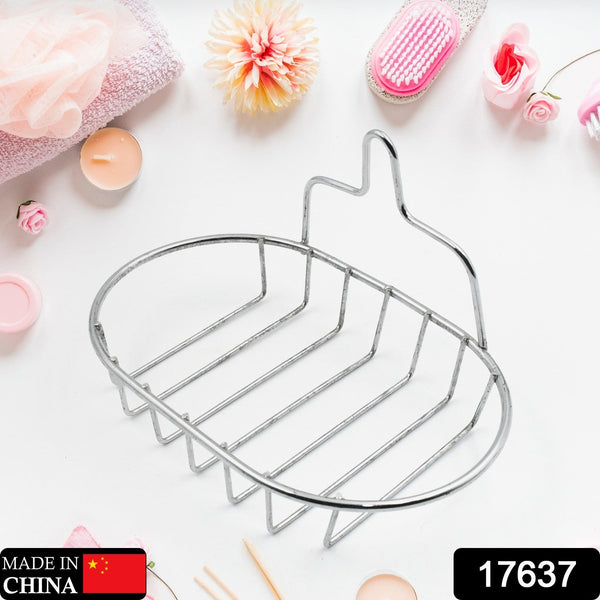 Kitchen, Bathroom Stainless Steel, Soap Dish Holder Wall Hanging Soap Storage Rack  - Goyaldeal.com