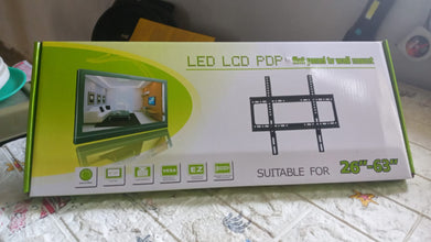 TV Wall Bracket Mount Slim Monitor Stand for 26 x 63, LCD LED 3D plasma Flat TVs Full Motion Heavy-Duty Wall Bracket, Sturdy and Strong Flat Screen Design TV Wall Mount (46cmx20cm) - Goyaldeal.com