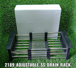 Stainless Steel Expandable Kitchen Sink Dish Drainer - Goyaldeal.com