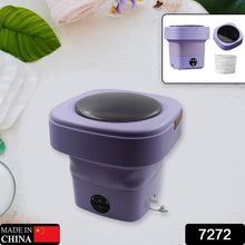 Mini Washing Machine Foldable Mini Washer with Drain Basket Portable Washing Machine Foldable for Laundry Travel Camping RV Baby Clothes - Goyaldeal.com