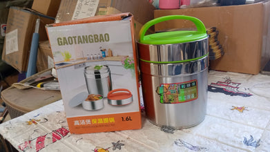 LEAK-PROOF THERMOS FLASK FOR HOT FOOD, WARM SOUP CUP, VACUUM INSULATED LUNCH BOX, FOOD BOX FOR THERMAL CONTAINER FOR FOOD STAINLESS STEEL (1.6 L) - Goyaldeal.com