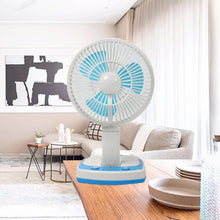 PORTABLE LED LIGHT WITH MINI FAN- YJ 5570 (Battery Not Include) - Goyaldeal.com