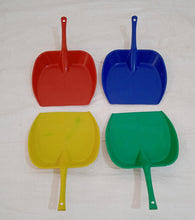 Dustpan with Long Handle, Dust Collection Dust Pan Tray for Kitchen, Home, Office, Bathroom Etc, Supdi (1 Pc / Multicolor ) - Goyaldeal.com