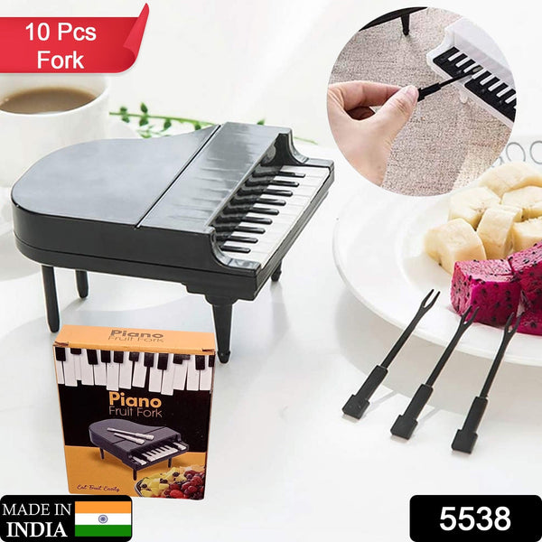10 Pc Piano Fruit Forks: Fun & Functional for Snacks (Set) - Goyaldeal.com