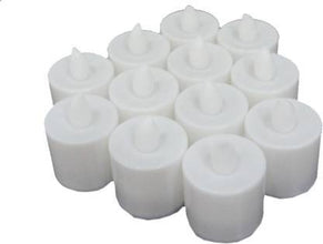Festival Decorative - LED Tealight Candles (White, 24 Pcs) - Goyaldeal.com