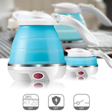 Silicone Foldable Collapsible Electric Water Kettle Camping Boiler - Goyaldeal.com